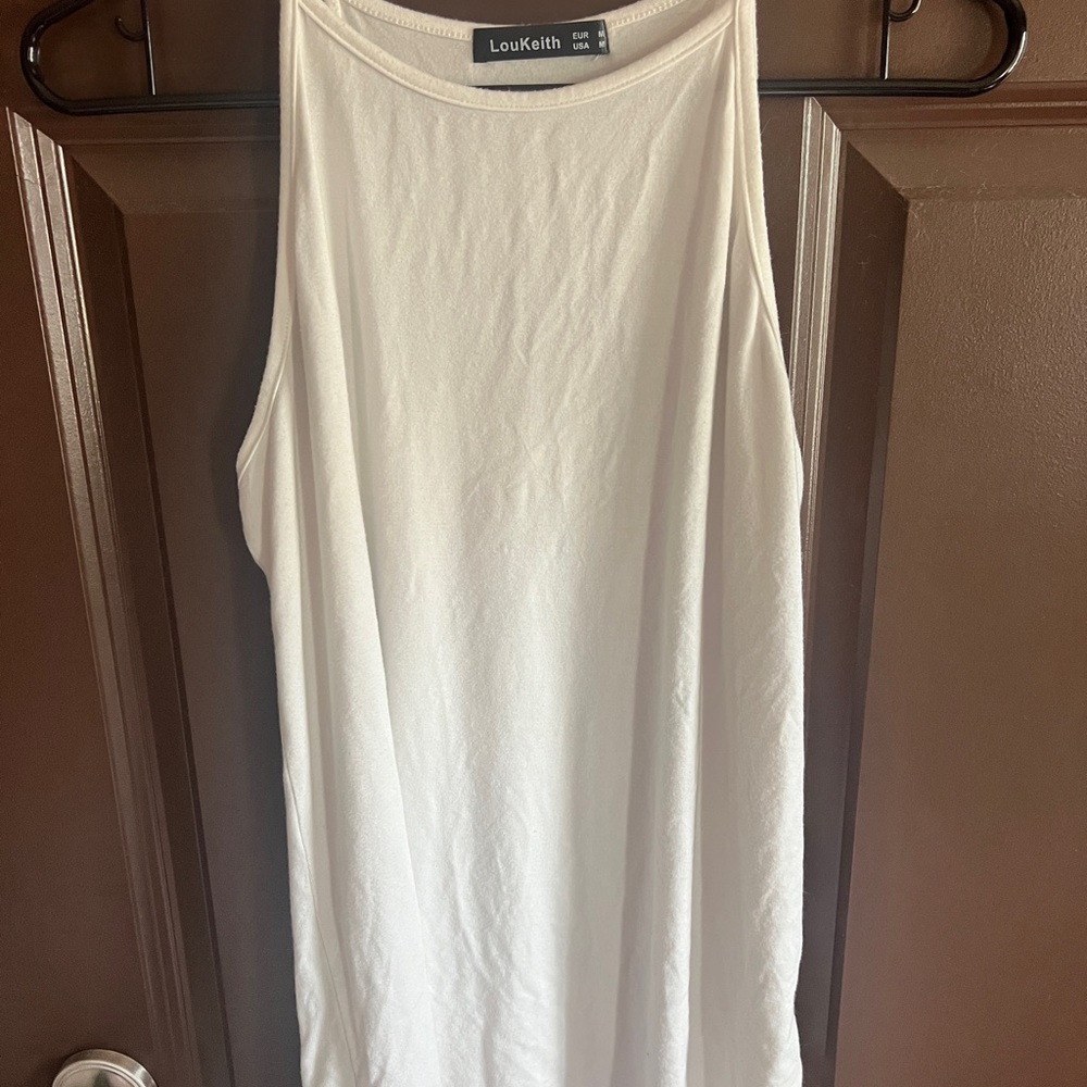 Women's White Tank Top